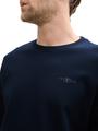 Basic Sweatshirt mit Logo-Print XL Regular Fit - Sky Captain Blue