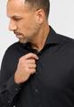 Performance Shirt Natté-Stretch Langarm 44/Langarm - 65cm MODERN FIT - Schwarz