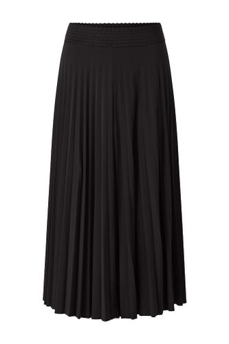 midi plissee skirt Grau 34