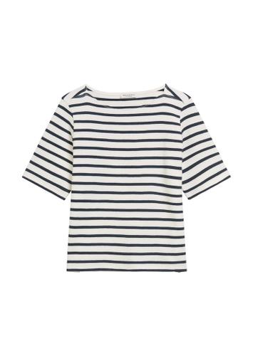 T-Shirt straight XXL Straight - Multi/ Muted Blue