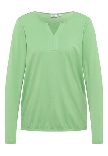 Shirt im Tunika-Look M - Fennel Green