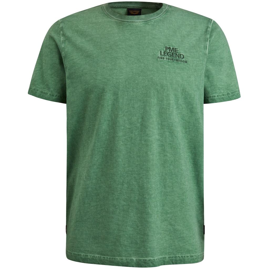 Short sleeve r-neck single jersey cold dye Grün XL