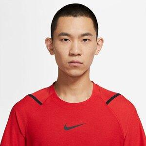 NIKE Herren Trainingsshirt "Pro" Kurzarm XL in Rot