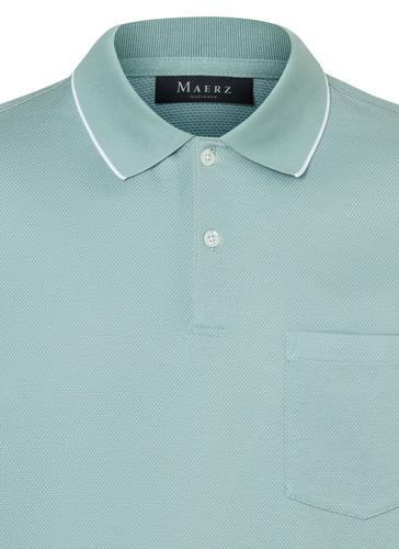 Poloshirt, Knopf 1/2 Arm Regular Fit - Iced Mint