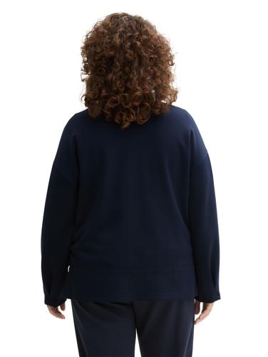 Plus Size - Sweatjacke aus Scuba 54 Regular Fit - Sky Captain Blue
