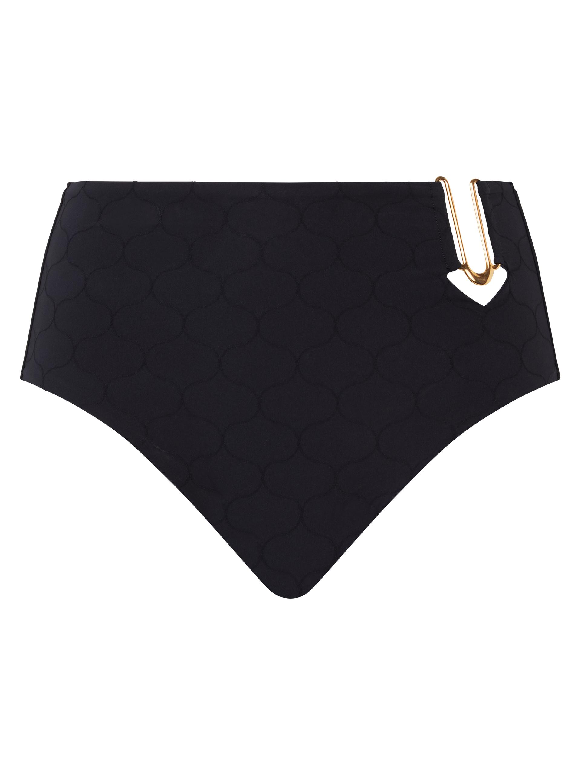 Glow Bikini Taillenslip 40 - Schwarz