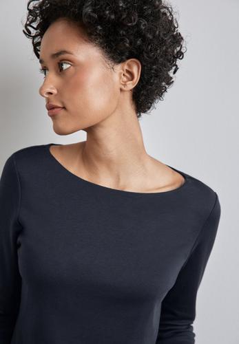 Shirt mit U-Boot-Ausschnitt 36 - Deep Blue