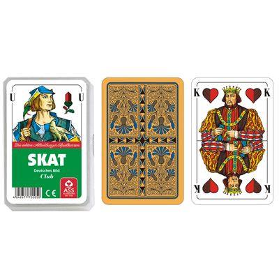 ASS Altenburger Spielkarten - Skat, deutsches Bild, Kornblume