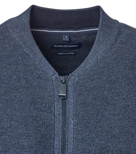 Strickjacke M - Blau