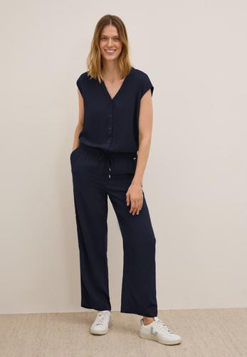 Jumpsuit in Unifarbe M/28 - Urban Dark Blue