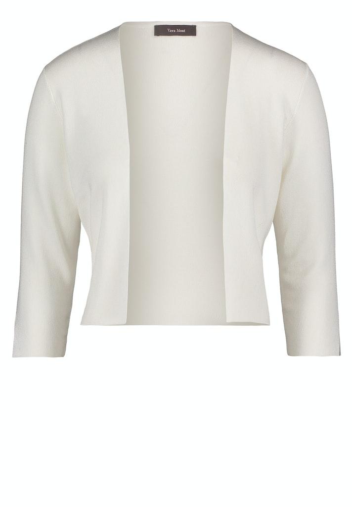 Strickbolero Weiß M
