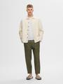 SLH180 RELAXED CROPPED MAGNUS SUN PANT S Locker geschnitten - Forest Night