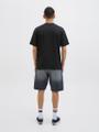 JORALMERIA FRONT TEE SS CREW NECK Schwarz L