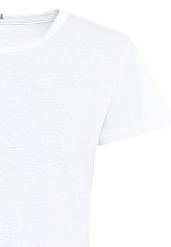 Kurzarm T-Shirt aus Organic Cotton XS Regular Fit - Offwhite