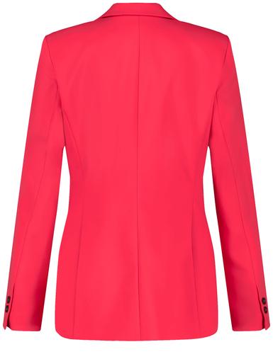 Taillierter Blazer mit Stitchings 36 Tailliert - Cherry Red