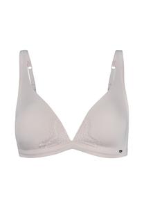 Skiny Damen Triangel gepaddet Micrornaments Weiß 85 A