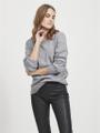VIRIL O-NECK L/S KNIT TOP - NOOS