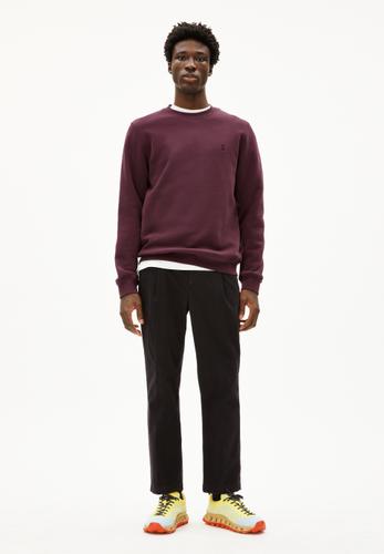 BAARO FLEECE M Regular Fit - Dark Cranberry
