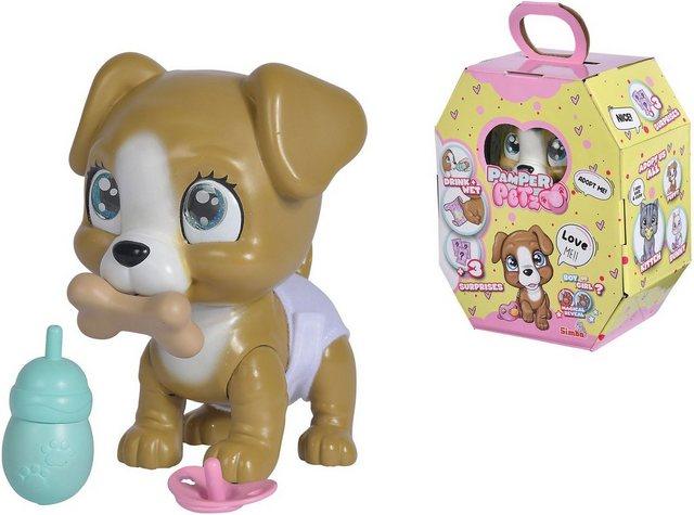 SIMBA Spielfigur »Pamper Petz Hund«, mit Trink- und Nässfunktion