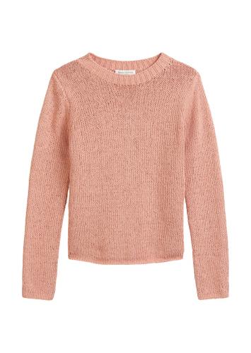 Strickpullover slim Rot XL