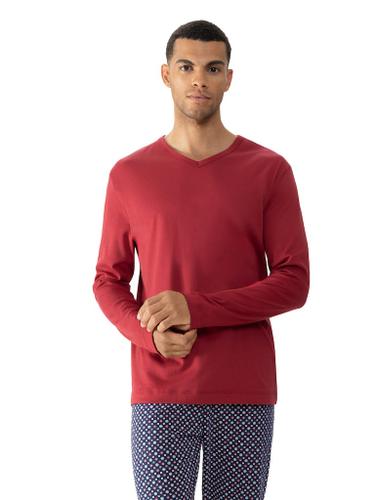 T-Shirt langarm Rot M