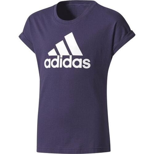 ADIDAS Kinder T-Shirt Performance Logo Tee NOBINK/WHITE 140