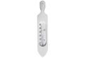 Badethermometer mit Öko-Füllung weiß