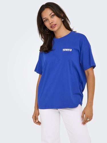 ONLVIVVI LIFE S/S LOVELY TOP JRS L Normal geschnitten - Surf The Web