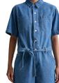 Kurzer Jeans-Overall relaxed XS Relaxed Fit - Aqua_multi_07