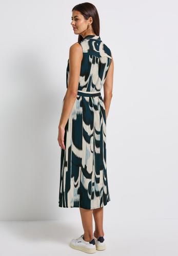 Ärmelloses Blusenkleid 36 - Tide Blue