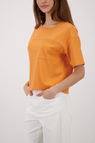 Sweatshirt mit Strasssteinen 42 - Aperitif