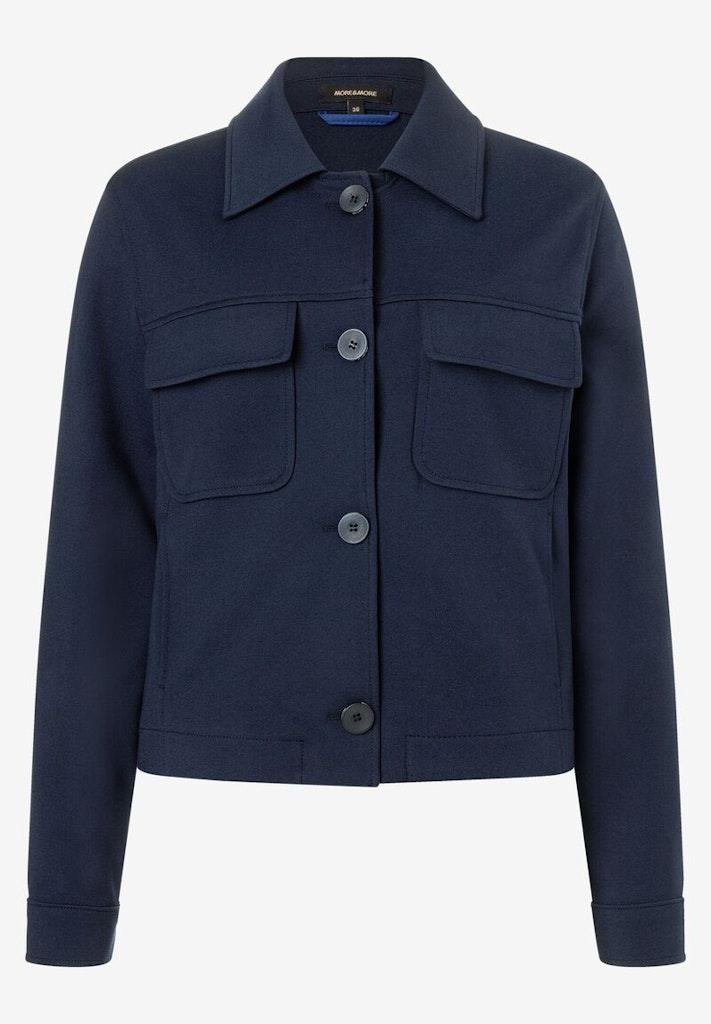 Jerseyjacke marine Frühjahrs-Kollektion Blau 42
