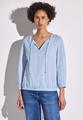 Gestreifte Bluse Blau 38