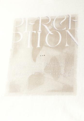 T-Shirt mit Frontprint Weiß 42