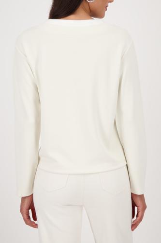 Sweatshirt mit Schmuckdetail 36 - Cashmere