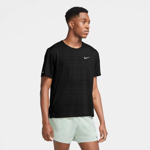 NIKE Herren Laufsport T-Shirt "DF Miler" S in Schwarz
