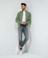 Style Jake XXL Herren-Strickjacke, Langarm, Stehkragen, Einschubtaschen vorn, 2-Wege-Reißverschluss mit wertigem Metallpuller, Gerader Schnitt - Hunter