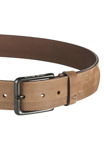 Gürtel aus Leder 4XL - Grey