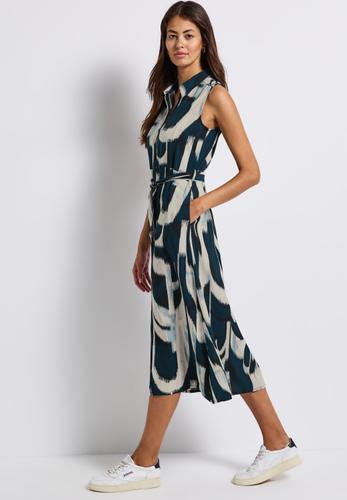 Ärmelloses Blusenkleid 36 - Tide Blue