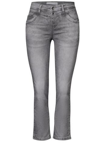 7/8-Jeans im Casual Fit 26/26 - Light Grey Random