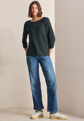 Strukturpullover XXL - Slate Khaki