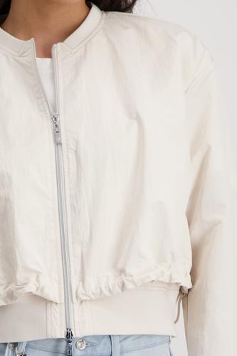 Nylon Jacke 44 - Champagne Beige