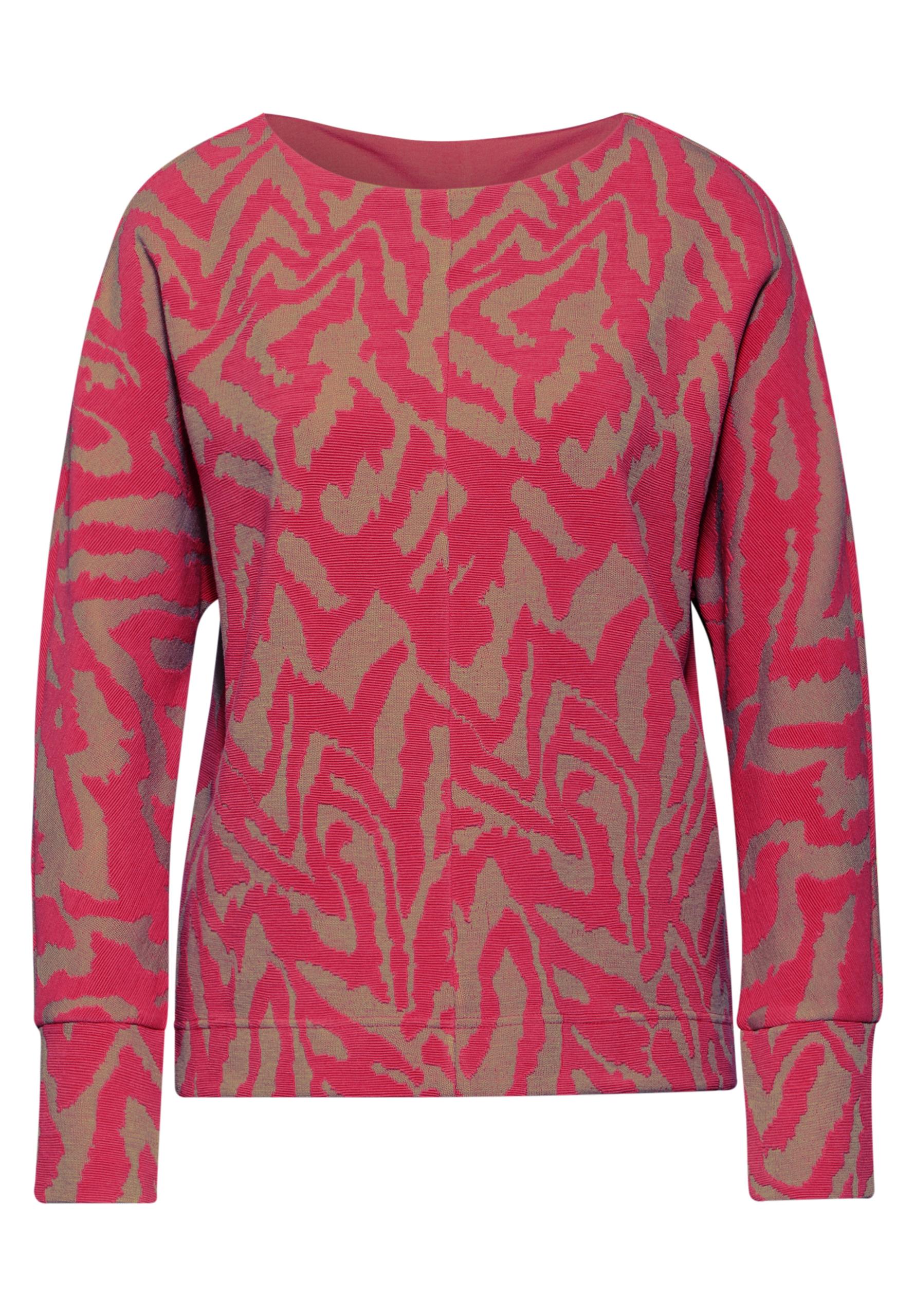 Two-Tone Jaquard Shirt Rosa 40