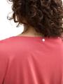 Plus Size - T-Shirt im Material-Mix 54 Regular Fit - Berry Red