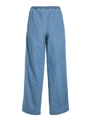 VICONGA RW STRING DENIM PANTS 42 Normal geschnitten - Light Blue Denim