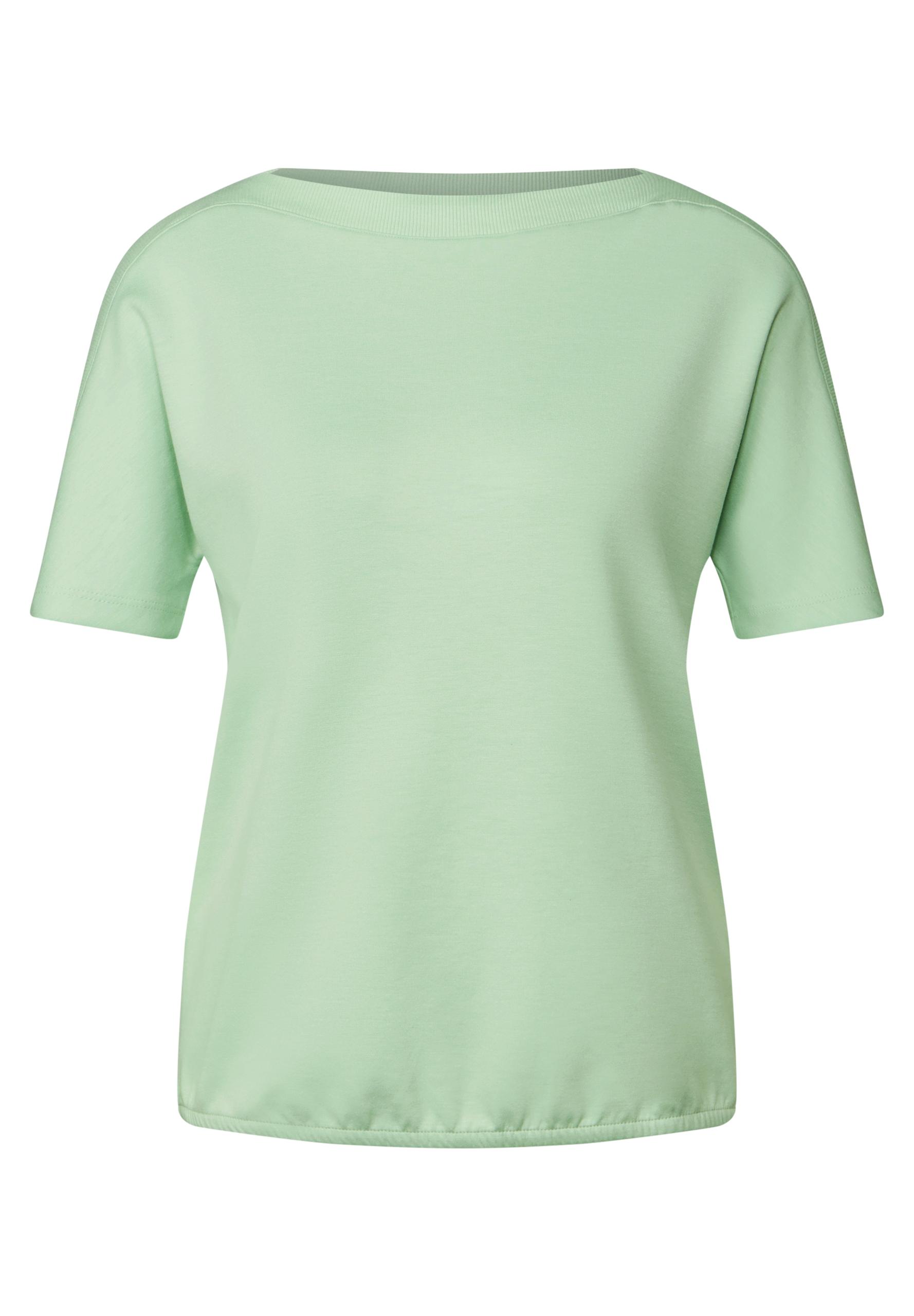Shirt mit U-Boot-Ausschnitt 36 - Milky Green