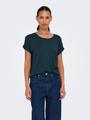 ONLMOSTER S/S O-NECK TOP NOOS JRS XS Normal geschnitten - Magical Forest