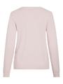 VIRIL O-NECK L/S KNIT TOP - NOOS XL Normal geschnitten - Cherry Blossom