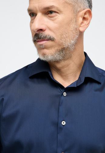 Performance Shirt Twill-Stretch Langarm Blau 39/Langarm - 67cm