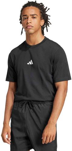 ADIDAS Herren Shirt Essentials Small Logo Single Jersey L in Grau